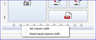 Set column width